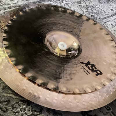 Sabian XSR Fast STAX 13″ X-Celerator Top 16″ Chinese Bottom Cymbal Stack - Brilliant Finish XSRFSXB image 7