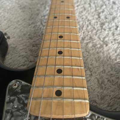Fender Stratocaster 2006 MIM HS Black Maple Fretboard Modified Strat Guitar image 7