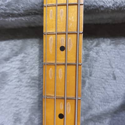ESP E-II vintage precision bass PJ Maple fretboard black image 12