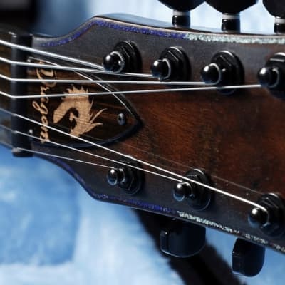 Moya Dragons 7 String custom boutique handmade guitar  2018 image 9