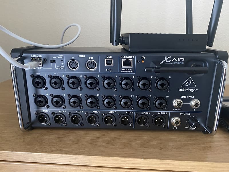 Behringer X Air XR18 18Channel, TabletControlled Digital Reverb