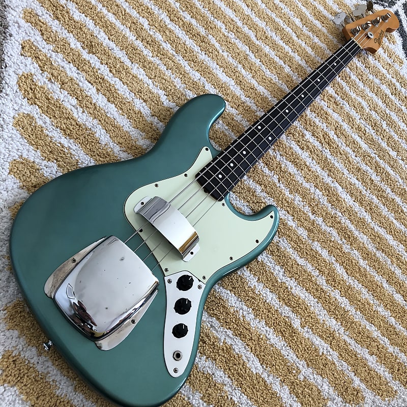 Bacchus by Headway Jazz Bass '62 198x Teal Green Metallic | Reverb