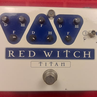 Reverb.com listing, price, conditions, and images for red-witch-titan-delay