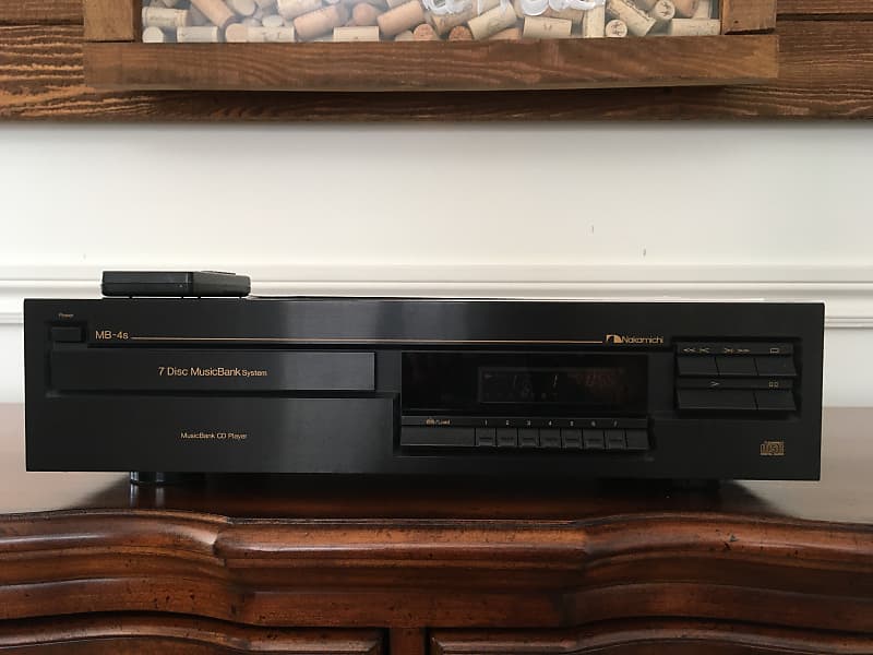 Nakamichi MB-4S 7 disc bank sweet analog sound almost mint | Reverb