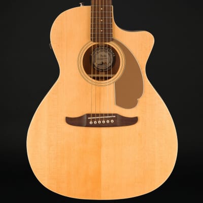 Fender Newporter Player Electro Acoustic, Walnut Fingerboard, Gold Pickguard in Natural for sale