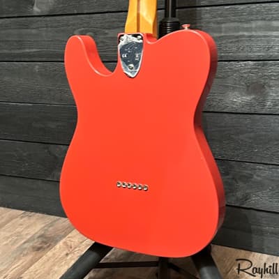 Fender Vintera '70s Telecaster® Custom MIM Electric Guitar Fiesta Red image 5