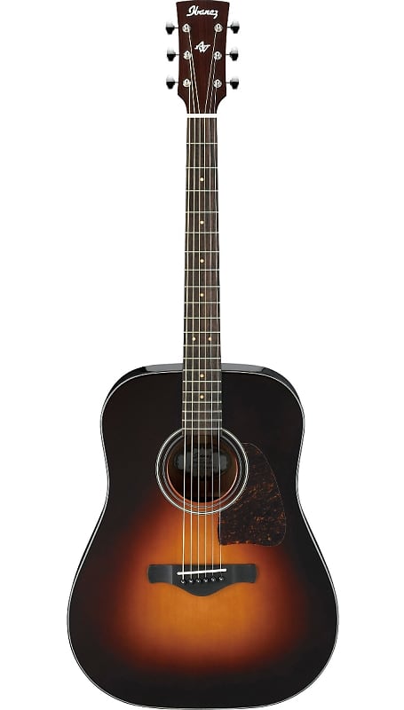 Ibanez AW4000 Artwood Dreadnought Acoustic Guitar - Brown Sunburst image 1