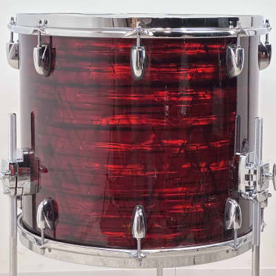 Gretsch 24/12/14/16/5.5x14" Brooklyn Drum Set - Red Oyster Pearl image 21