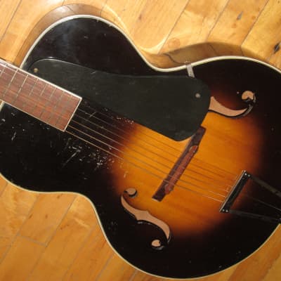 SS Stewart Archtop Guitar 1930s-40s image 3