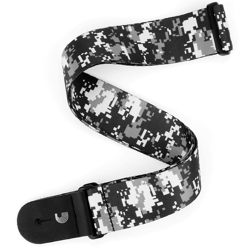 D'Addario P20S1501 Digital Camo Guitar Strap Reverb