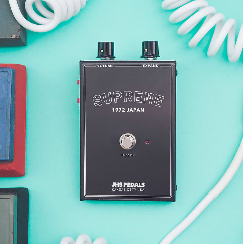 JHS SUPREME 1972 JAPAN ギターエフェクター JHS Legends Series Supreme 1972 Japan Fuzz | Reverb