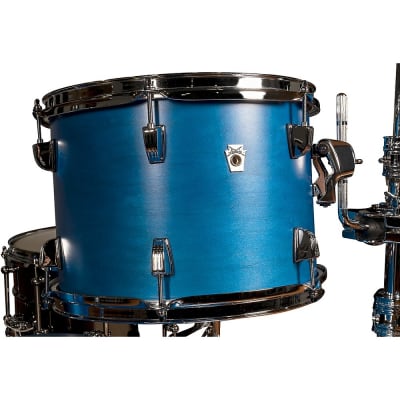 Ludwig NeuSonic 3-Piece Fab Shell Pack With 22" Bass Drum Satin Royal Blue image 3