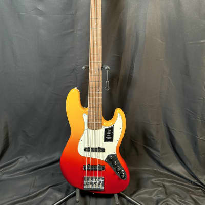 Fender Player Plus Active Jazz Bass V - Tequila Sunrise with Pau Ferro Fingerboard (**REDUCED PRICE!!) image 1