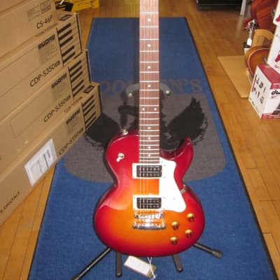 Cort Classic Rock Series Cherry Red Sunburst Electric Guitar CR100 image 4