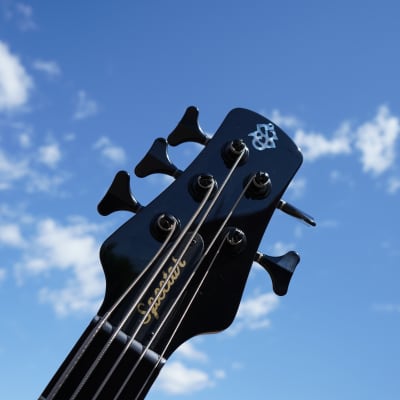 Spector Bantam-5 Black Cherry Gloss 32 inch 5-String Bass Guitar w/ Gig Bag image 6