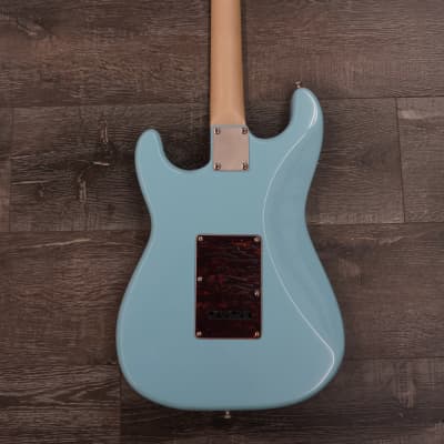 AIO S4 Electric Guitars - Sonic Blue w/ Gator GC-Electric-A Case image 8