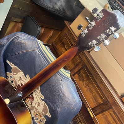 Framus 1950s - Antique Sunburst Acoustic Guitar image 9