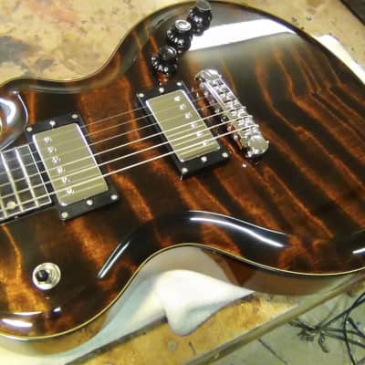 Berumen Redwood German Carve boutique guitar  2017 image 2