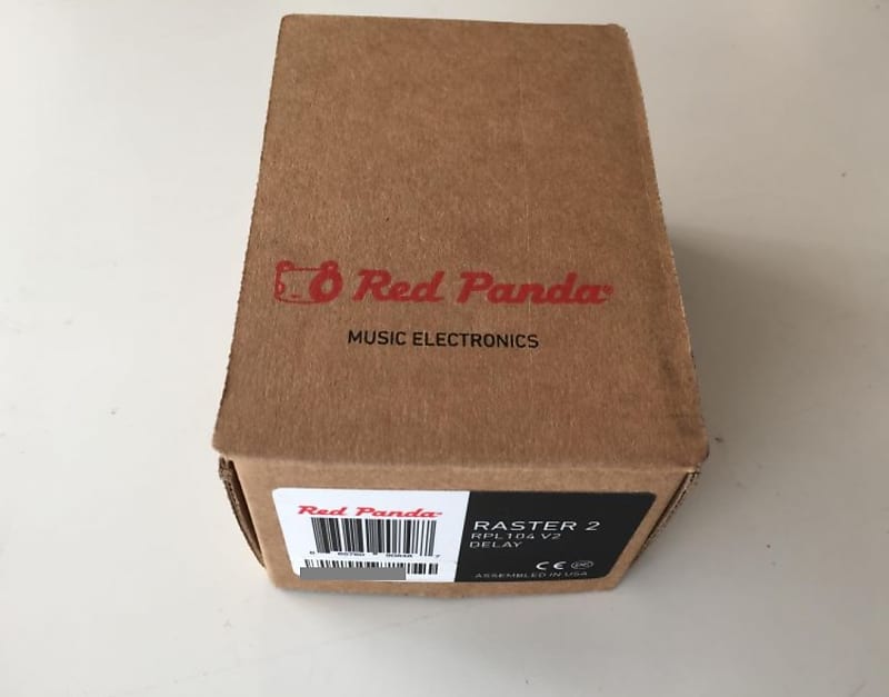 Red Panda Raster v2 Delay Pedal w/ Original box & paperwork image 1
