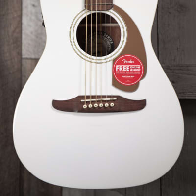 Fender Malibu Player, Walnut Fingerboard, Arctic Gold Acoustic Guitar 0970722080 image 2