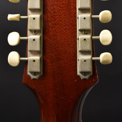 1966 Gibson B-25-12N Natural w/Gig Bag image 6