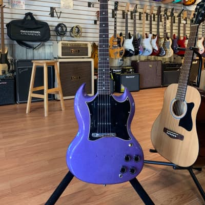 Gibson SG Refinished 1967 Purple sparkle image 5