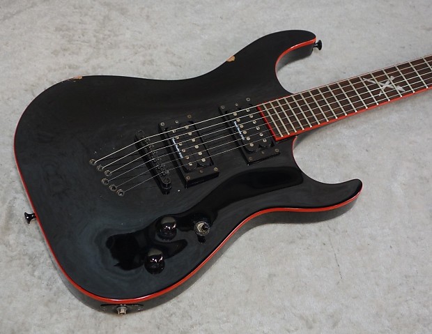 Washburn X-Series X-50 X50 electric guitar in black finish