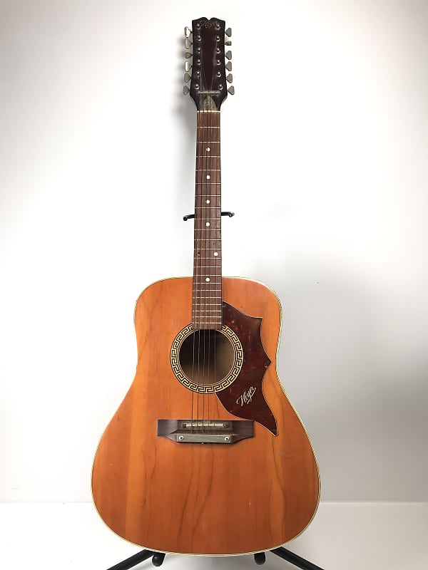 Rare Vintage Hoyer 12 String Acoustic Dreadnaught Guitar From Germany image 1