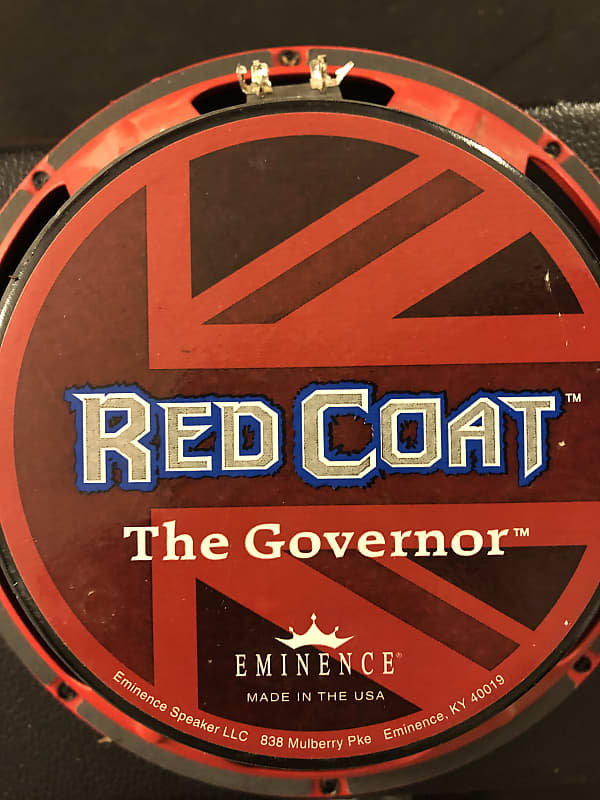 Eminence The Governor Années 2000 - made in USA image 1