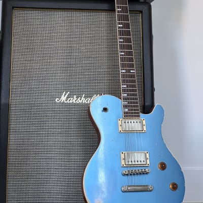 Friedman Metro D 2019 Electric Guitar  - Metallic Blue Relic image 16