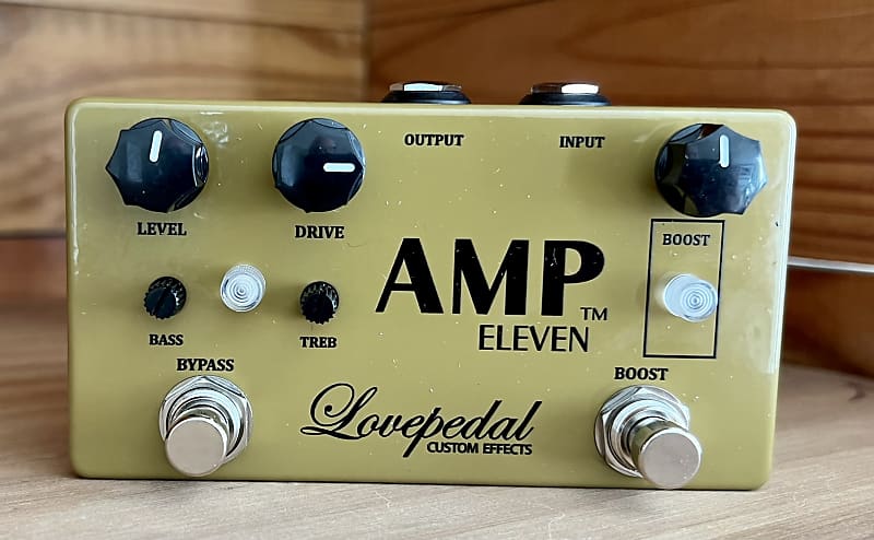 Lovepedal Custom Shop Amp Eleven- SRV Mod Overdrive Pedal