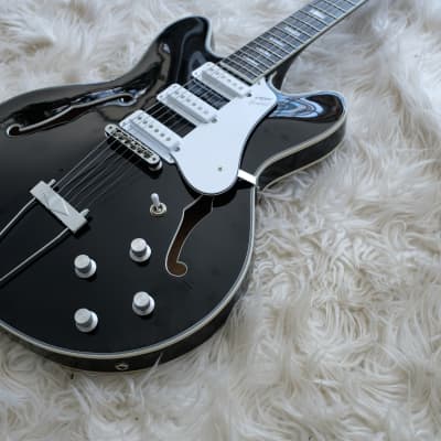 Vox Bobcat S66 Guitar  Black image 9
