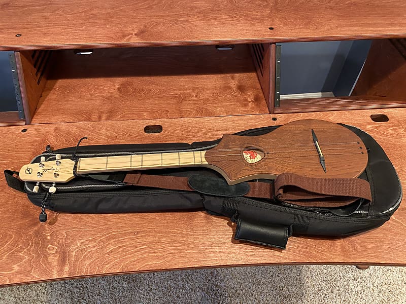 Seagull Merlin M4 Mountain Dulcimer with Strap and Case! Reverb