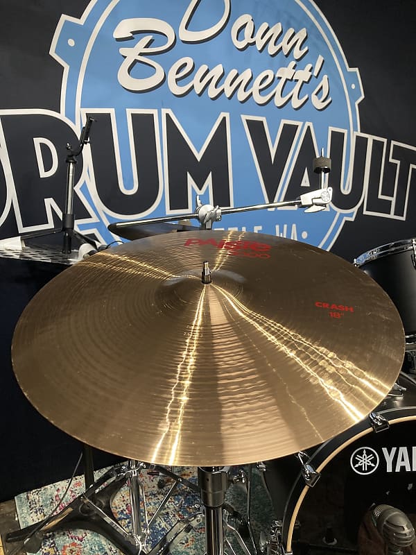 David Garibaldi's Tower of Power, Paiste 18" 3000 Series Crash Cymbal 1987 1400g image 1