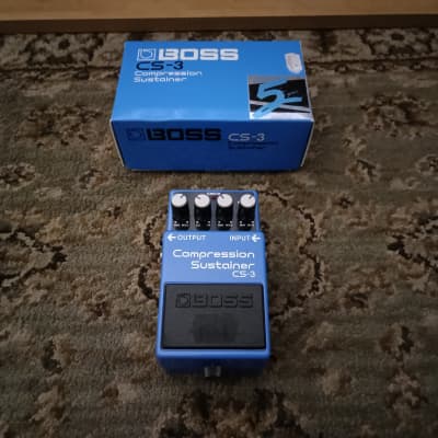 Boss CS-3 Compression Sustainer (Black Label) 1986 - 1992 - Blue image 2