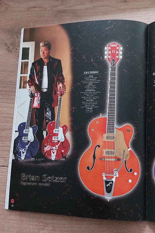 Gretsch Guitars and Parts 2001 printed Catalog Reverb