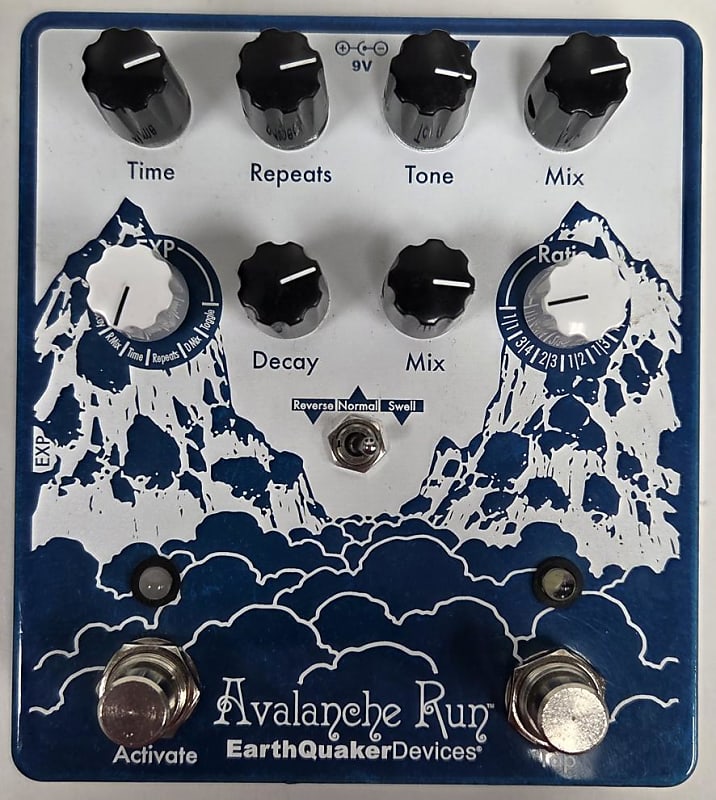 EarthQuaker Devices Avalanche Run Stereo Reverb & Delay with Tap Tempo V2