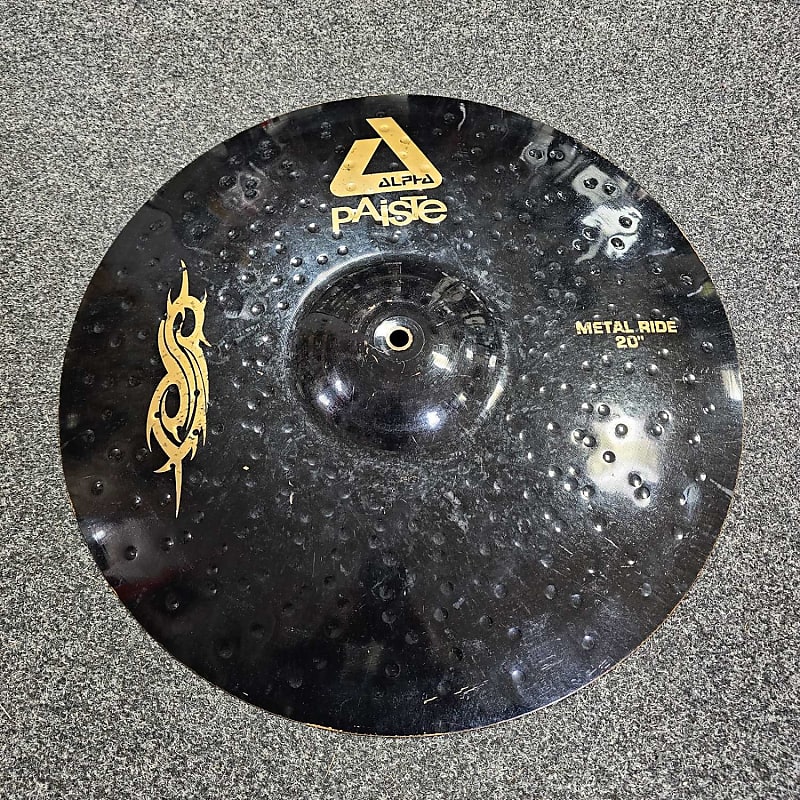 Paiste Cymbal Set, Black Alpha Joey Jordison Edition USED