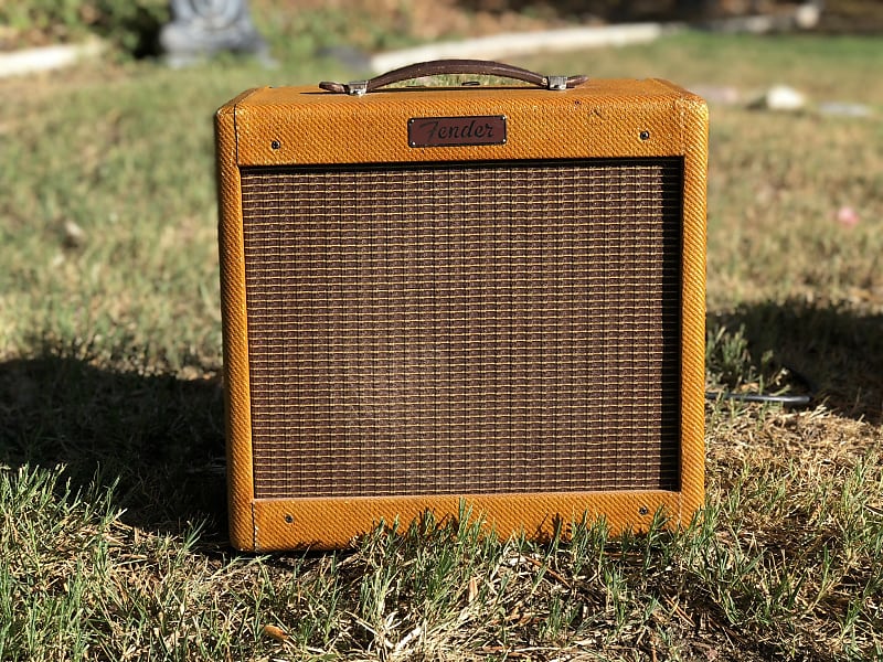 Fender Pro Junior 1st Ed Made in USA w/ custom road case & amp