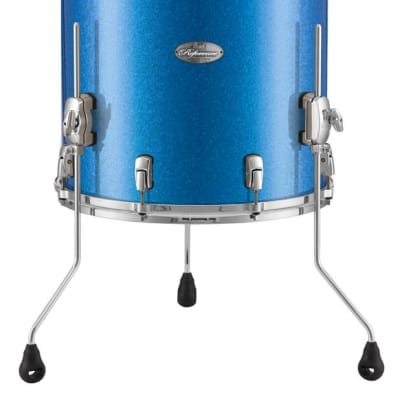 Pearl Music City Custom 14"x14" Reference Series Floor Tom ICE BLUE OYSTER RF1414F/C414 image 17