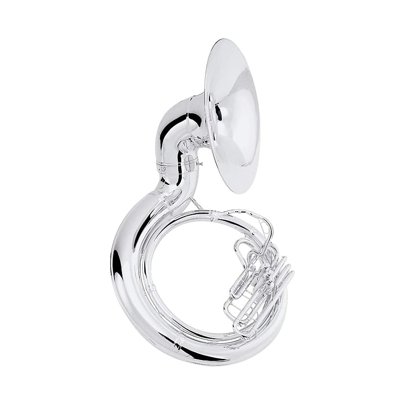 Conn Step Up Brass Sousaphone Satin Silver With Case Reverb