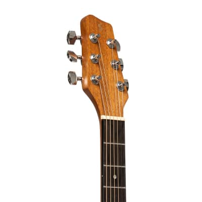 Stagg Cutaway Auditorium Acoustic Electric Guitar - Natural - SA25 ACE SPRUCE image 4
