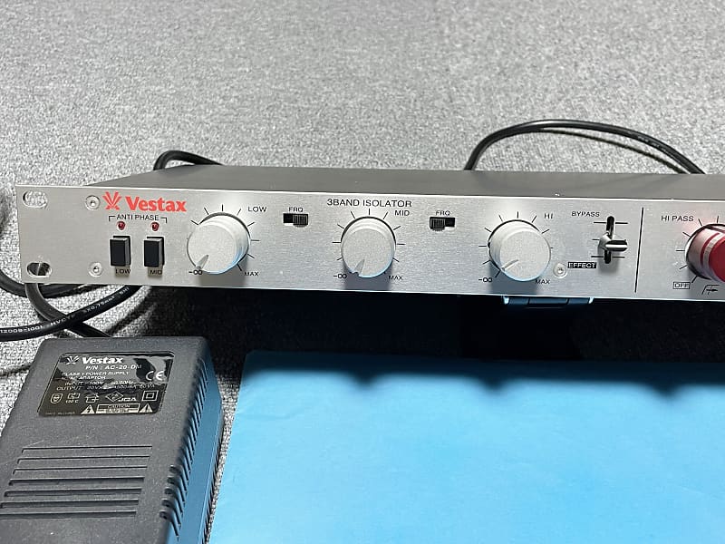 Vestax DCR-1500 3-Band Isolator and Filter | Reverb The