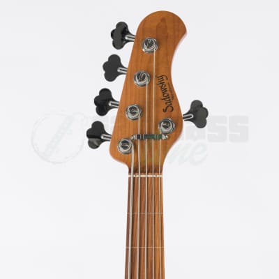 Sadowsky MetroExpress 21 Fret Fretless 5 String Vintage Jazz Bass® - Black Finish / Morado Fingerboard - FREE NORDYMUTE image 5