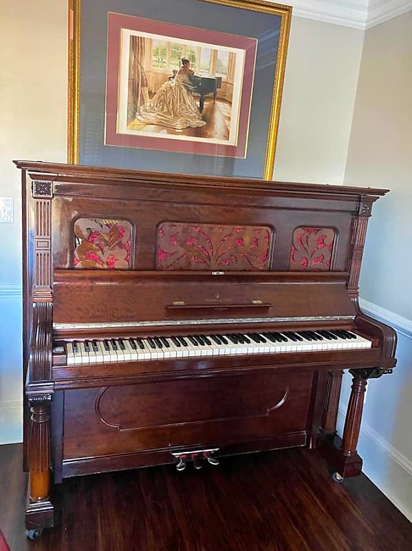 Beautiful Steinway & Sons upright piano image 1