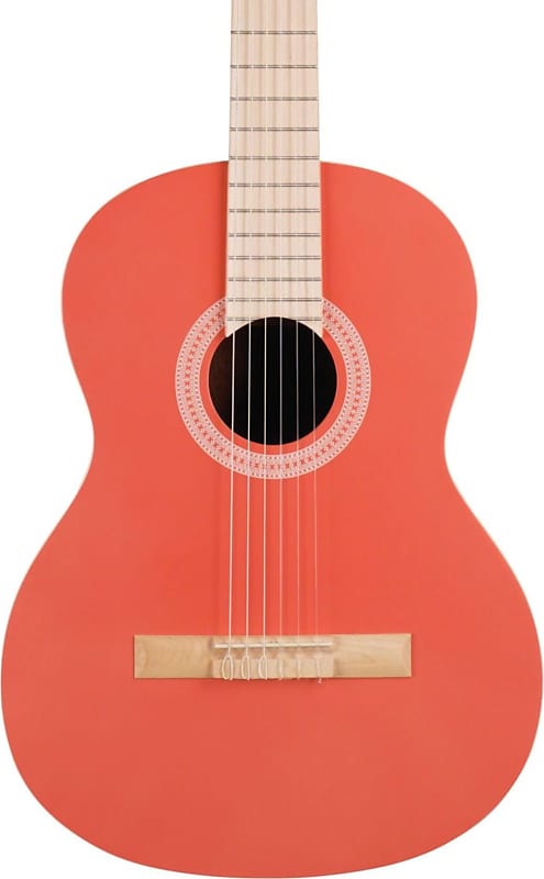 Cordoba C1 Matiz Protege Nylon-String Classical Guitar, Coral w/ Gig Bag image 1