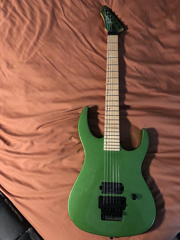 B.C. Rich Gunslinger II Prophecy Series 2021 Green Pearl | Reverb