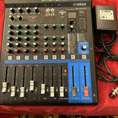 Yamaha MG10XUF 10-Channel Mixer w/Faders | Reverb