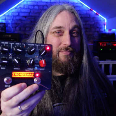 Laney IRONHEART IRF-LOUDPEDAL 2 Channel 60w Guitar Amp In A Pedal Form Factor The Perfect 60 Watt Fly Rig image 21