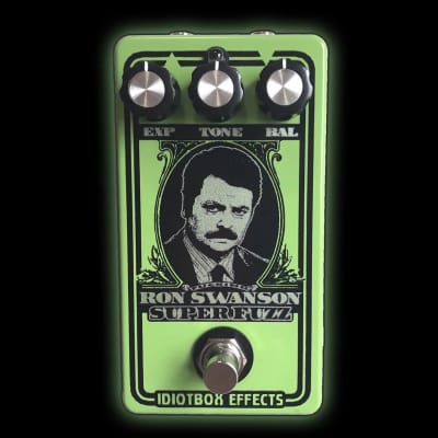 Reverb.com listing, price, conditions, and images for idiotbox-effects-ron-swanson-super-fuzz